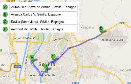 Trajet Aeroport Seville Vers Centre Ville Trajet Aeroport Seville Vers Centre Ville