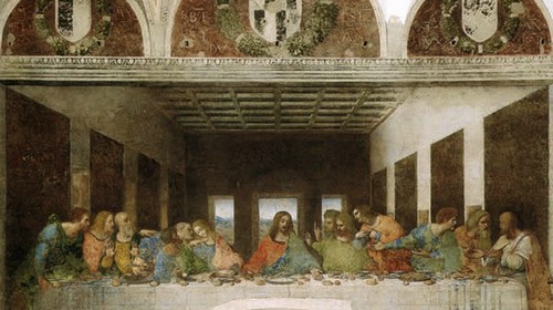 la-cene-de Leonard-de-Vinci-Milan la-cene-de Leonard-de-Vinci