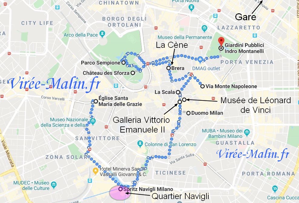googlemap-Visite-Milan