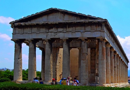 Athenes-Temple_Hephaistos-agora Athenes-Temple_Hephaistos-agora