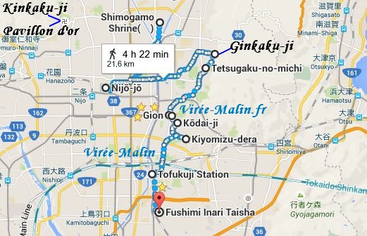 visiter-kyoto-plan-goolemap visiter-kyoto-plan-goolemap