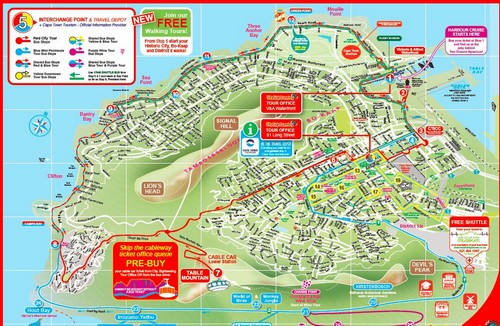 Cap-town-map-visite-bus