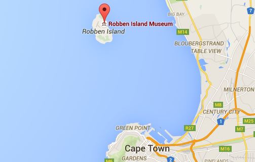 googlemap-robben-island