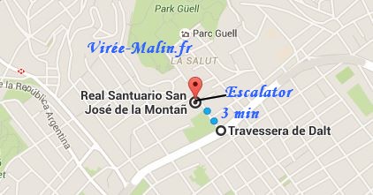 arret-bus-touristique-parc-guell-escalator