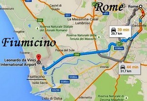 Rejoindre Rome depuis l’aéroport Fiumicino avec le Leonardo Express