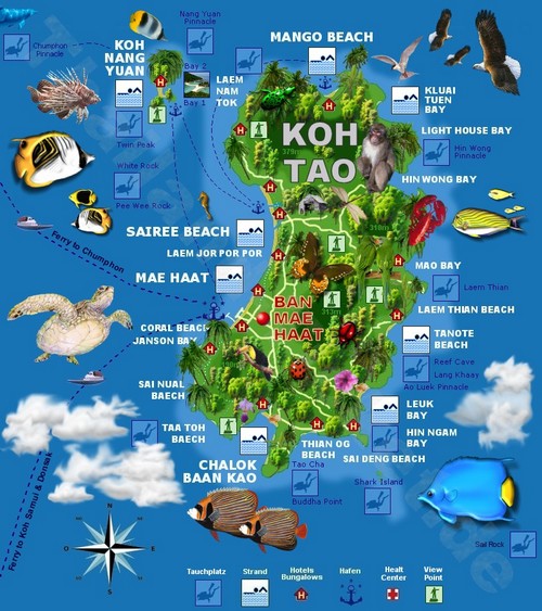 visiter-koh-tao-carte