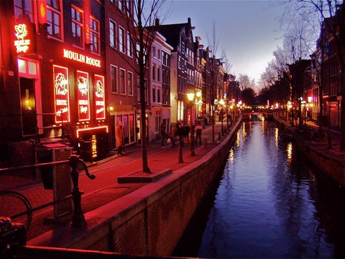 amsterdam quartier rouge - Image