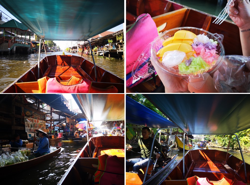 visiter-marche-flottant-Damnoen-Saduak-bangkok