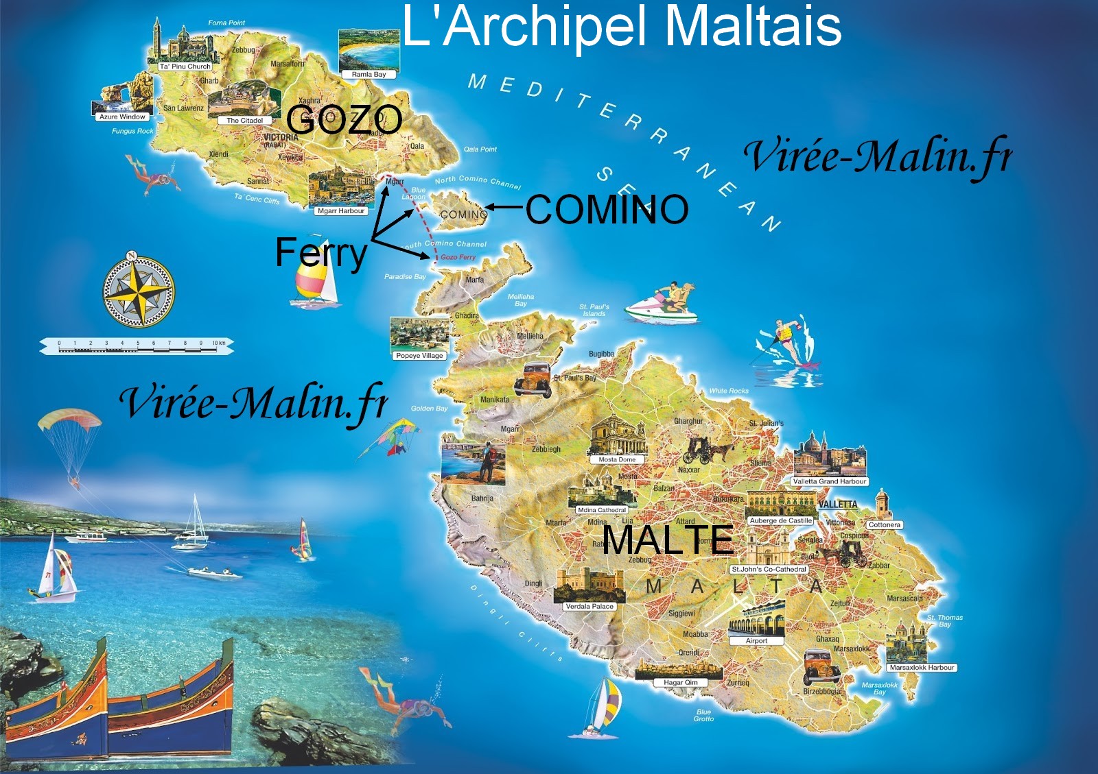 ile de malte carte