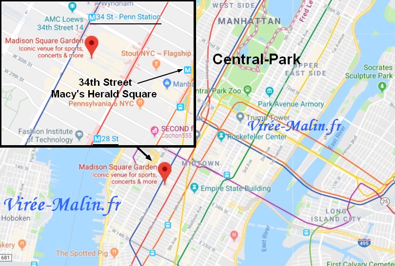 googlemap-rejoindre-madison-square-garden-nba