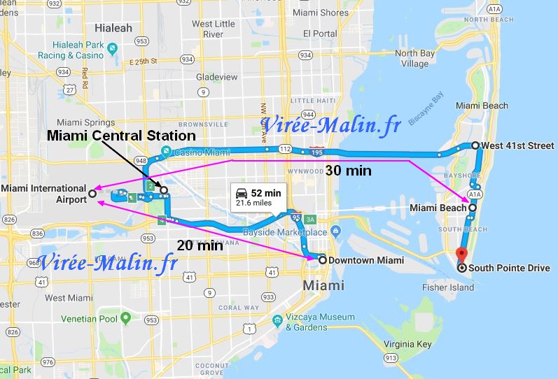 rejoindre-miami-beach-et-downtown-depuis-aeroport-inernational-miami-MIA