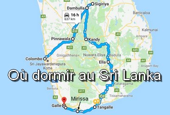 Où dormir au Sri Lanka – Où loger à Colombo, Kandy, Pinnawala, Dambulla, Ella, Mirrissa, Tangalle…