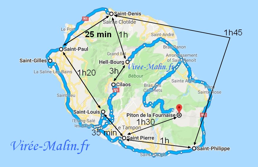 ile de la réunion lieux d intérêt