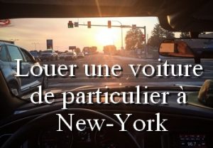 Location de voiture de particulier à New York