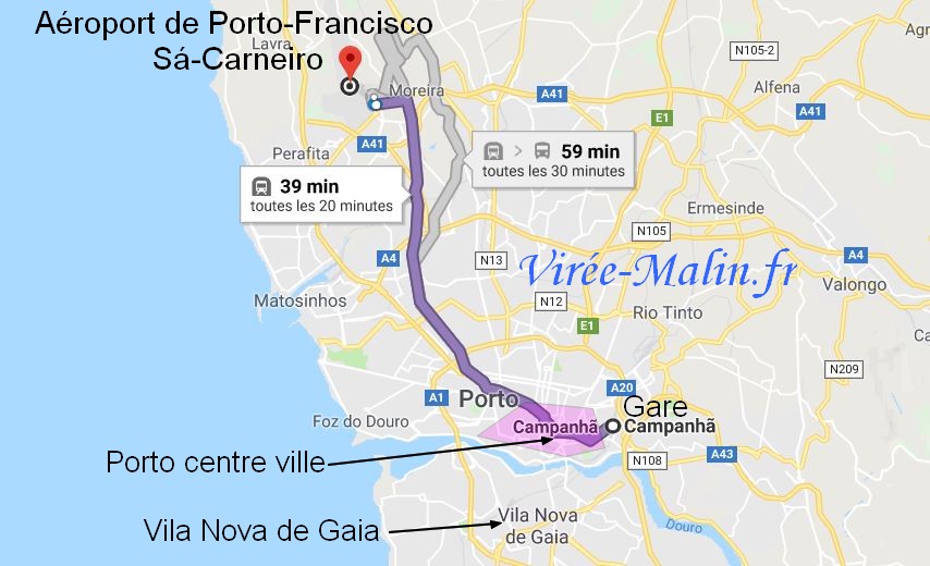 Rejoindre l'aéroport de PortoSá Carneiro Navette, bus, taxi Rejoindre l'aéroport de PortoSá Carneiro Navette, bus, taxi