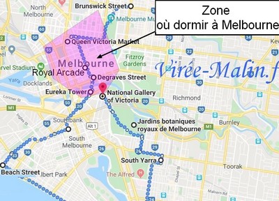 Dans-quelle-zone-dormir-melbourne