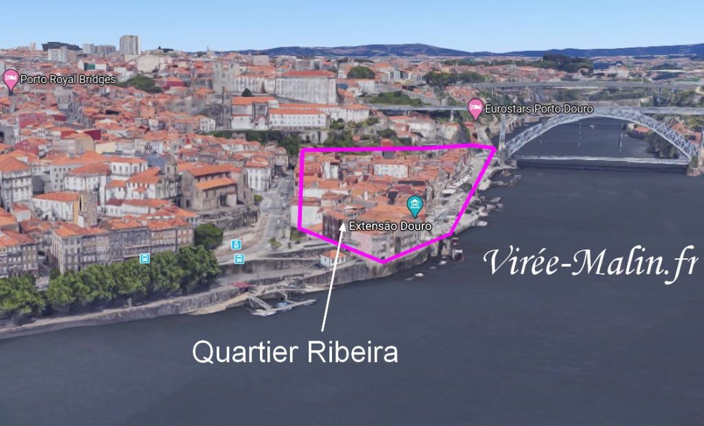 quartier-ribeira-porto-carte-3D