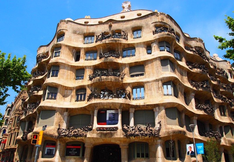 Billet coupe file pour visiter la Casa Milà « La Pedrera »