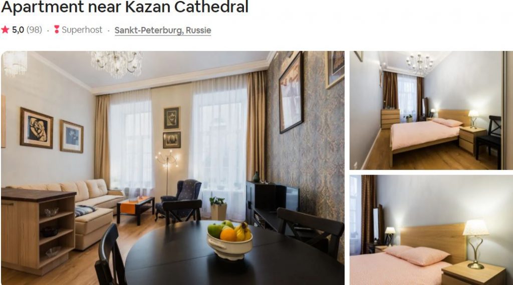 airbnb-saint-petersbourg-bien-situé