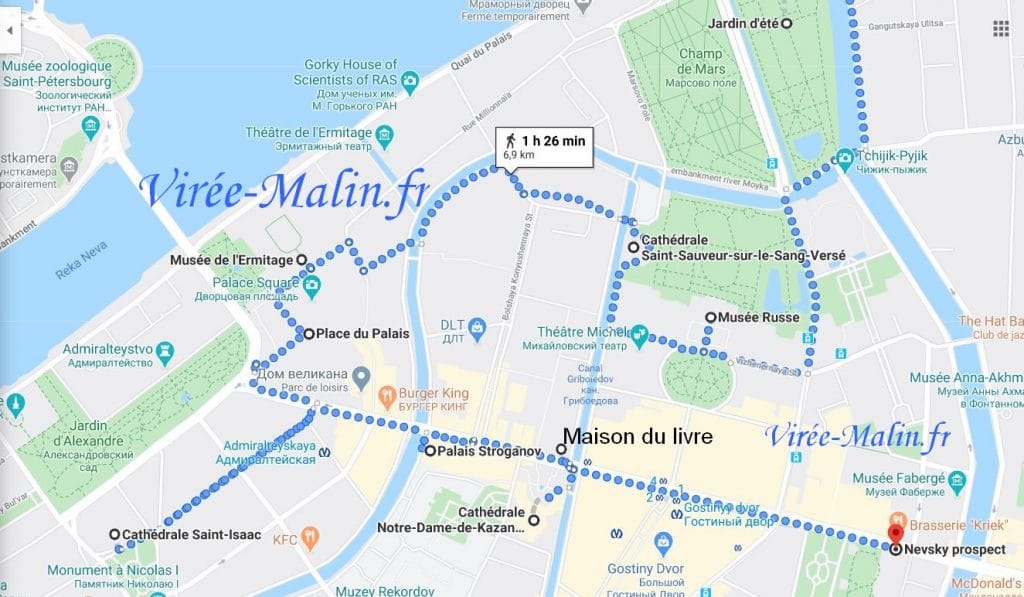 que-visiter-saint-petersbourg-google-map