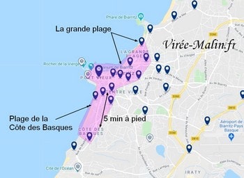 Où dormir à Biarritz, dans quel quartier loger à Biarritz