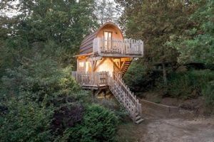 Cabane dans les arbres proche de Paris