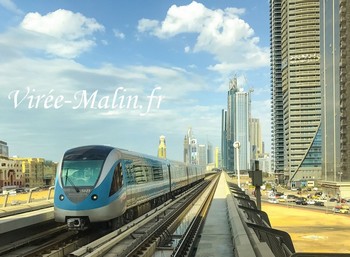 Le métro de Dubaï