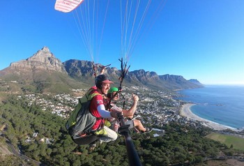 Faire du parapente à Cap Town