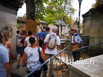 Visite guidée du cimetière Père-Lachaise