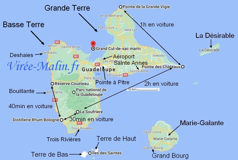 que voir en guadeloupe