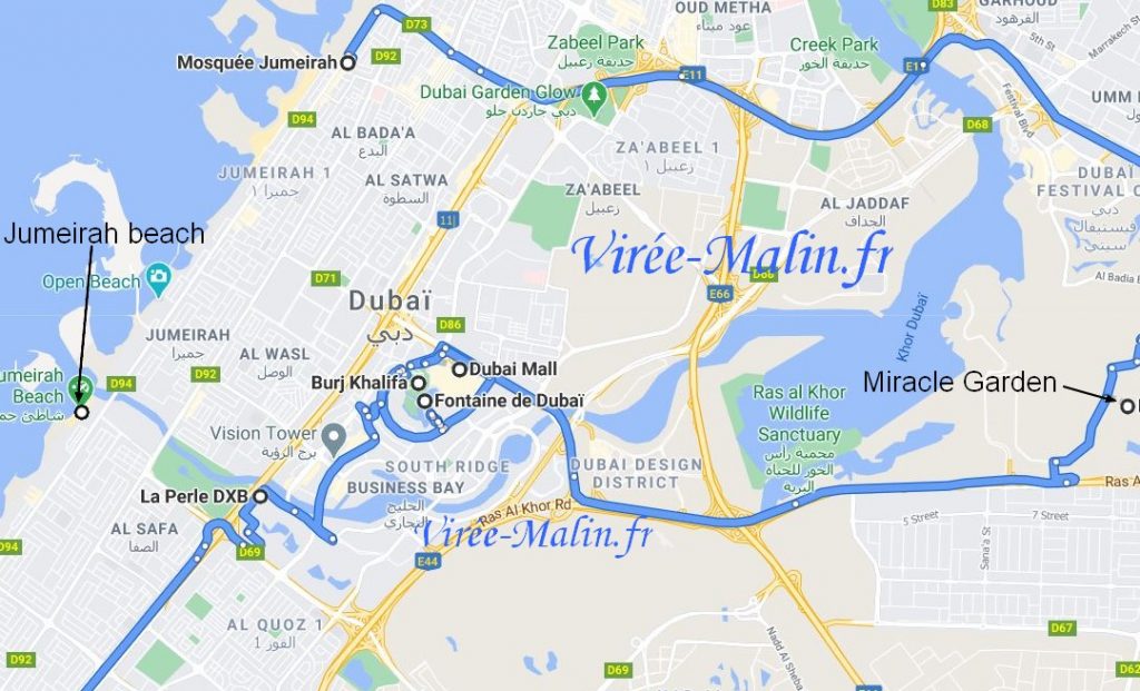 Googlemap-visiter-dubai-nord
