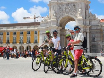 Visite guidée de Lisbonne à vélo électrique