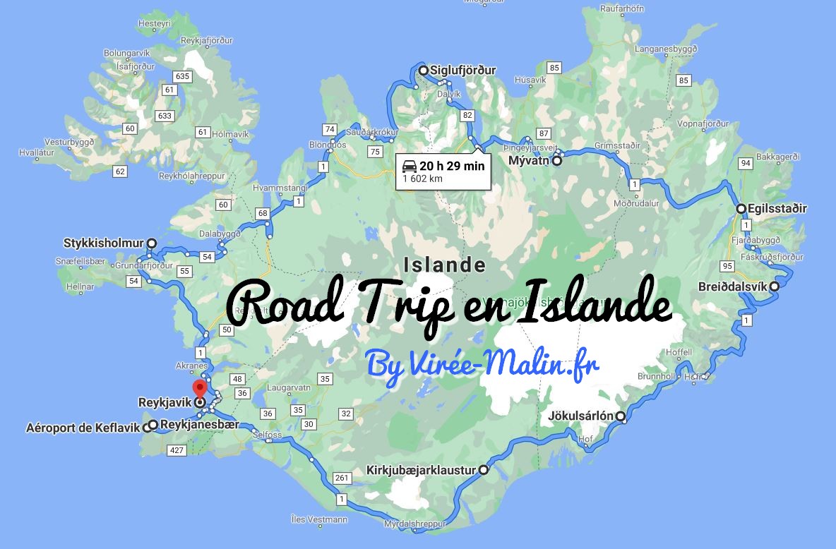 road trip islande 1 semaine