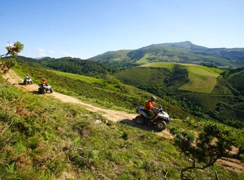 Randonnée en Quad dans le pays basque, magnifique !