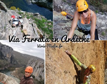 Via Ferrata en Ardèche