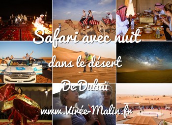 Nuit dans le desert de Dubaï – Safari de luxe à Dubaï