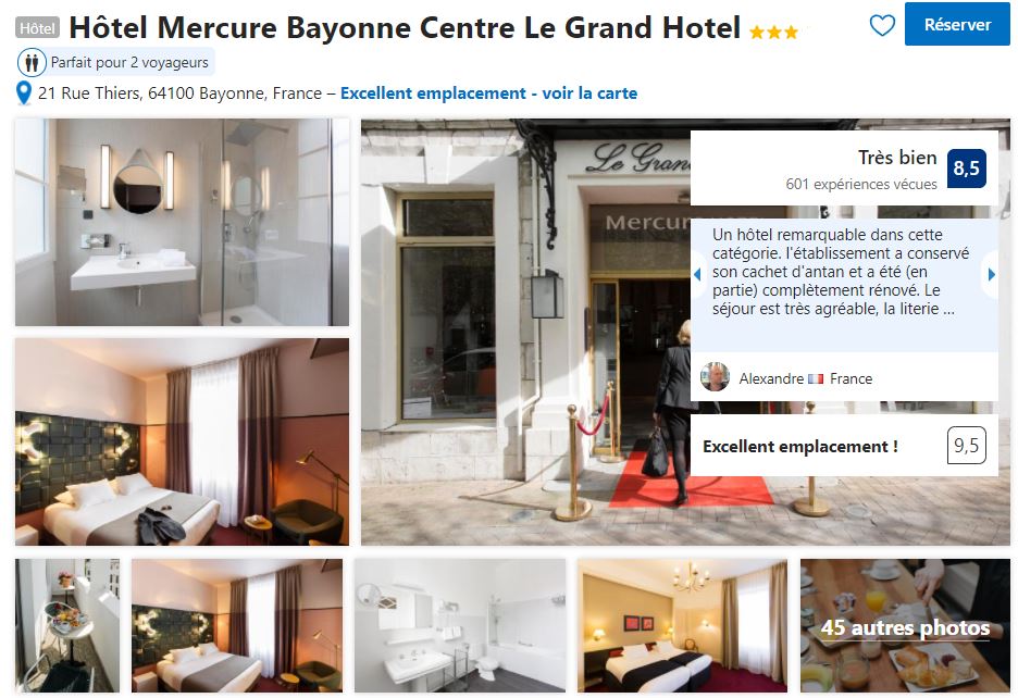 hotel-mercure-vieux-Bayonne