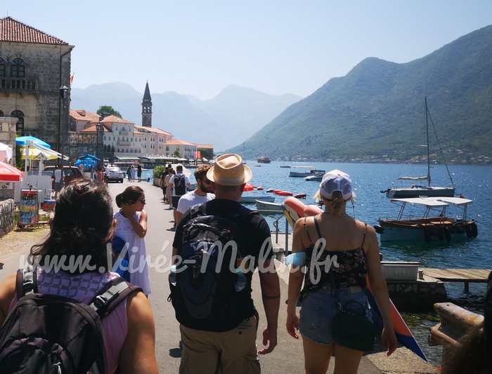 Excursion à Kotor depuis Dubrovnik avec bateau de Perast à Kotor