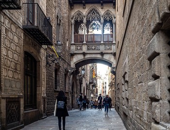 Visite guidée du quartier Gothique de Barcelone en Français