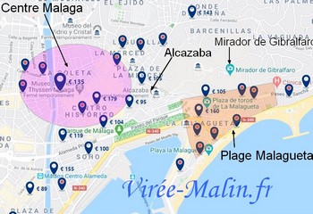 Où dormir à Malaga ? Dans quel quartier loger à Malaga ?