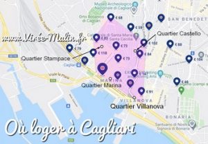 Où dormir à Cagliari ? Dans quel quartier loger à Cagliari ?