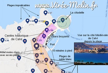 Où dormir à Calvi ? Dans quel quartier loger à Calvi ?