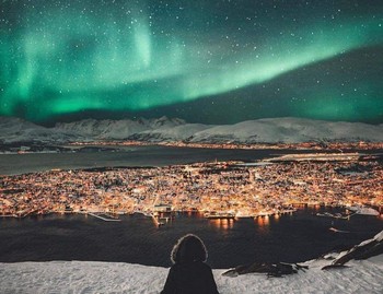 Observation des aurores boréales à Tromso