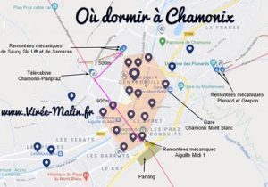 Où dormir à Chamonix ? Où loger pour être proche des remontées mécaniques et des bars et restaurants ?