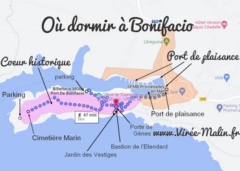 Où dormir à Bonifacio ? Où faut-il loger à Bonifacio et combien de nuits ?