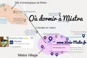 Comment visiter Mistra et où dormir à Mistra ?