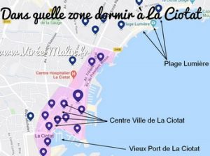 Où dormir à La Ciotat ? Dans quel quartier loger à La Ciotat ?