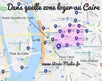 Où dormir au Caire ? Dans quel quartier loger au Caire ?