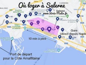 Où dormir à Salerne ? Comment rejoindre Salerne depuis Naples ?