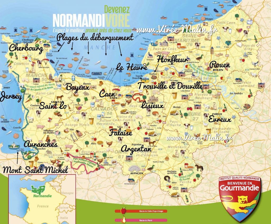 Villes-a-visiter-Normandie